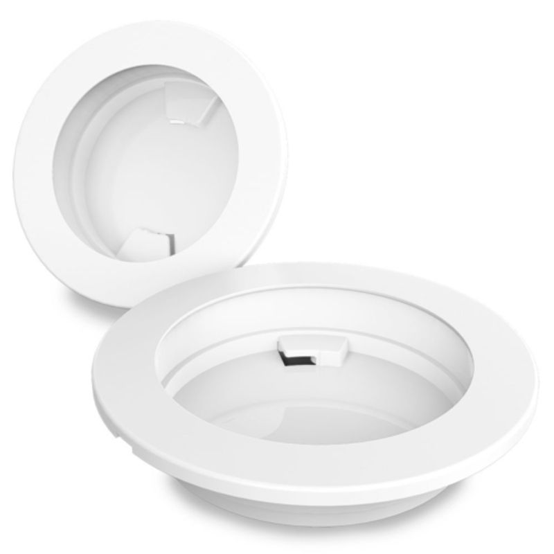 Cavius innbyggingsbrakett 65cm til seriekoblede varslere - hvit